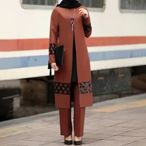 Caftan pantalon, abaya simple